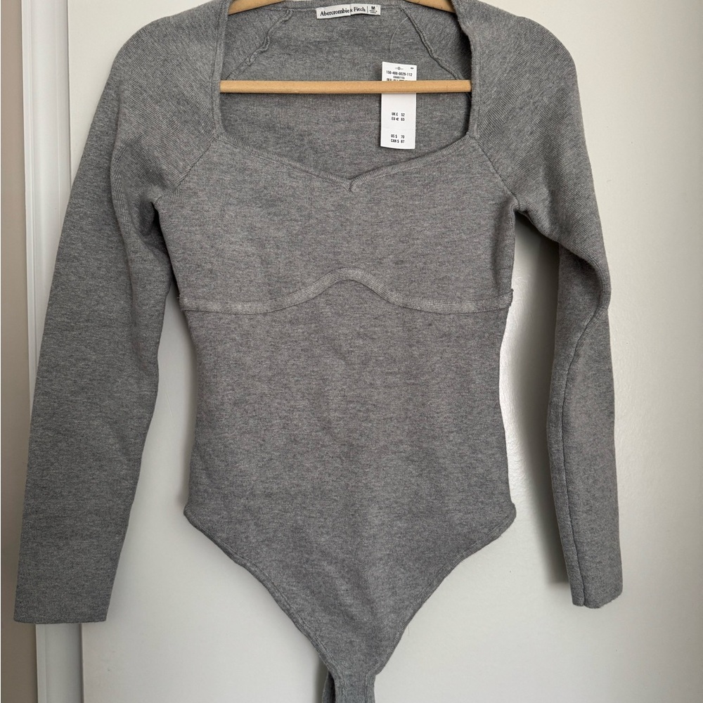 A&F Long-Sleeve Sweater Bodysuit